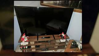 Universal TV stand InstallReview WALI model TVS001 [upl. by Eerat735]