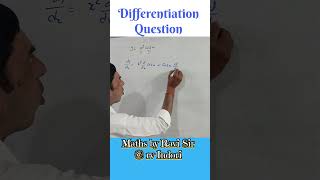 Differentiation question class 11 amp 12 shorts calculus viral [upl. by Aleekat209]