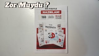 Türkiye Geneli 3D TYT1 Denemesi Hakkında Düşüncelerim yks2025 [upl. by Erastus75]