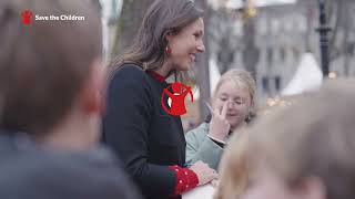 Save the Children Kerstboom  Aandacht voor kinderen die honger lijden [upl. by Baler]