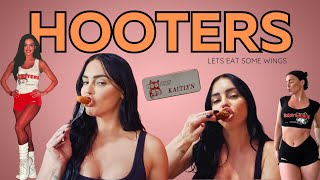 HOOTERS 🍗 WINGS LETS EATor CHOKE [upl. by Risteau]