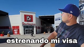 Estrenando la VISA en calexico primera vez en EUA desde MEXICALI REVENDEDOR DE ROSCAS DE COSTCO [upl. by Ahtibat]