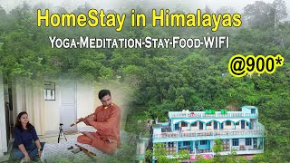 Homestay In Himalayas Rishikesh  Yog amp Meditation  Stress Release by Music  Stay in Nature [upl. by Oza396]