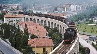 13 maggio 1976 Vapore in Valsugana 3 una in testa una in coda [upl. by Eicyal]