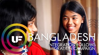 UFM INTEGRATION FOLLOWS MIGRATION CAMPAIGN  BANGLADESH [upl. by Ahsotan493]