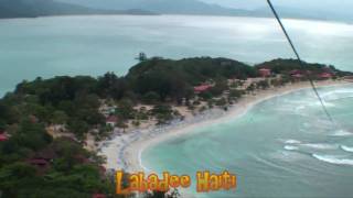 HD Trip of Dragons Breath zipline in Labadee Haiti  HIDEF [upl. by Stanwin]