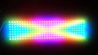 832 256 WS2812B RGB LED Flexible Matrix Panel [upl. by Nylarej]