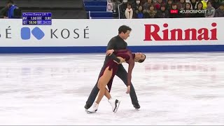 TESSA VIRTUE amp SCOTT MOIR  quotRoxanne Come What Mayquot Moulin Rouge [upl. by Kelson]