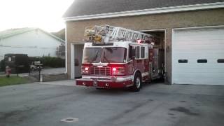 Salter Path Indian Beach FireRescueEMS 42 Ladder One Responding [upl. by Mellins333]