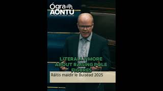 Peadar Toíbín doesnt hold back in calling out the Govts blatant electioneering through Budget2025 [upl. by Skrap]