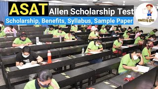 ASAT Allen Exam Full Detail Information ASAT Exam Scholarship ASAT 2020 Asat 2021 Asat Syllabus [upl. by Retsevlys]