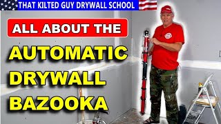 How a Drywall Taping Bazooka Works Detailed Guide [upl. by Nodmac981]