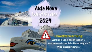 Aidanova 2024  Unwetterwarnung  Norwegen ab Hamburg  Kristiansand  Lichtermeer Vlog  4K [upl. by Viviane]