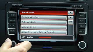 Volkswagen RNS510 GPS system demo review and tips in a VW Jetta TDI [upl. by Belicia]