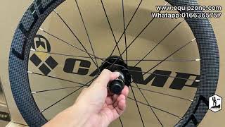 LUCE 20quot 451 Alloy Wheelset For Folding BikeMini Velo [upl. by Enilrad617]