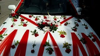 Car Decoration Ideas for wedding  Elegant wedding Car Decoration Plan [upl. by Amadis194]