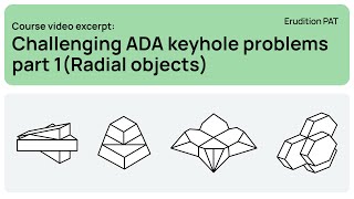 Challenging keyhole problems Radial objects course excerpt  Perceptual Ability  DAT PAT [upl. by Notgnihsaw987]