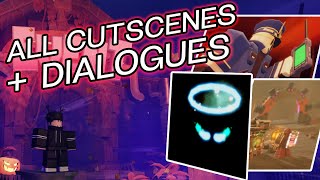 ALL CUTSCENES  DIALOGUE HEXSCAPE EVENT  Roblox Tower Defense Simulator [upl. by Eerol991]