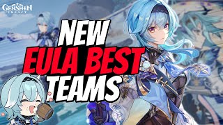 Best Eula Teams To Use From Patch 38 Forward  Genshin Impact [upl. by Eleira799]