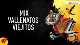 Mix Vallenatos Viejitos Video Letras  Sentir Vallenato [upl. by Vinni]