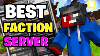 THE BEST FACTION SERVER Minecraft Bedrock Edition [upl. by Witte]