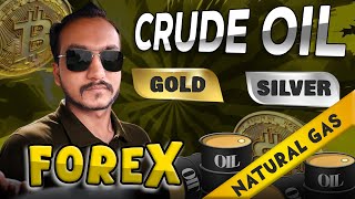 LIVE Crude Oil Trading  MCX amp Forex Market Analysis  RealTime Trading Tips [upl. by Amand]