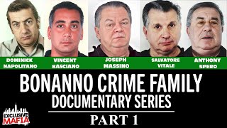 Donnie Brasco 2 The Fall of Joseph Massino  Bonanno Crime Family  Documentary Series Part 1 [upl. by Laehcim]