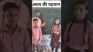 taste based activity  स्वाद आधारित गतिविधि activity Siyaramsir sarkarischool [upl. by Eeliah]