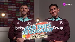 ¿QUÉ TANTO SE CONOCEN EDSON ÁLVAREZ Y GUIDO RODRÍGUEZ  WEST HAM  PREMIER LEAGUE [upl. by Ener]