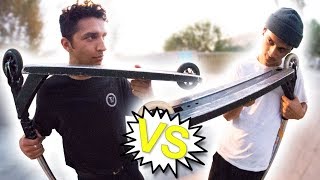 Andrew Zamora VS Alex Lopez  Game of VAULT │ The Vault Pro Scooters [upl. by Ellerred]