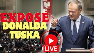 Sejm Debata nad Exposé Premiera Donalda Tuska [upl. by Potts]