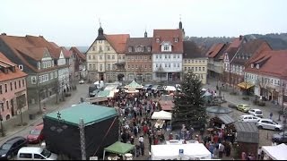 Der Schleusinger Weihnachtsmarkt 2014 [upl. by Eelatan]