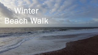 Exploring Hayling Island Beachlands A winter beach walk exploring the beach and heathland [upl. by Bordie]