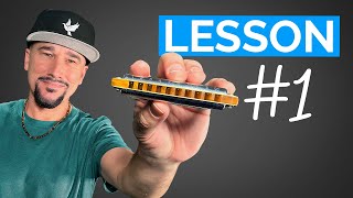 Beginner Harmonica Lesson 1 Your Very First Lesson [upl. by Urana]