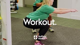 Better Bum Workout  Nuffield Health [upl. by Nauh915]