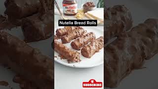 Yummy Nutella Chocolate Bread Rolls  Tasty Bits [upl. by Dollar371]