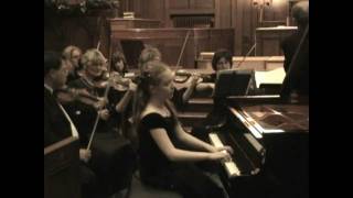 Anastasia Rizikov 11 years old plays Beethoven Concerto 1 part I [upl. by Nosyerg]