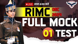 RIMC Full Mock Test  2  RIMC Online Coaching  RIMC PYQ 2024  RIMC Dec 2024 [upl. by Gonzales]