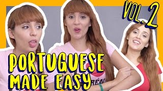 Learn Portuguese Vocabulary  Portuguese Made Easy Vol 2 [upl. by Aerdnaeel]