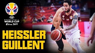 Heissler Guillent  ALL his BUCKETS amp HIGHLIGHTS from the FIBA Basketball World Cup 2019 [upl. by Maidy693]