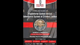 Inquisitorial System Versus Adversarial System of Criminal Justice [upl. by Oigufer]