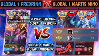 Lagi Solo Rank Ketemu Top 1 Global Martis amp Top 1 Global Minotaur Bantai  Mobile Legends [upl. by Harriott628]