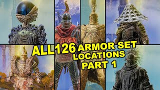 Elden Ring  How To Get All Armor Sets Part 1  All Altered amp Individual Pieces [upl. by Dnalra721]