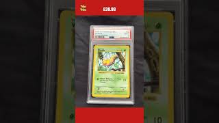 Pokemon Cards Base Set Shadowless Common Weedle 69102 PSA 9 [upl. by Lucais]