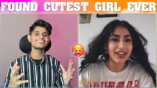 OMEGLE IS BACK 😍 CUTEST INDIAN GIRL ON OMETV 😳  taksucks [upl. by Anegue]