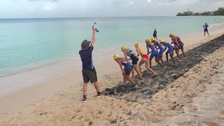 3 medals for Barbados in regional sprint triathlon [upl. by Ardie]