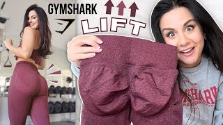 GYMSHARKS BEST LIFTING LEGGINGS YET GYMSHARK LIFT CONTOUR SEAMLESS LEGGINGS TRY ON HAUL REVIEW [upl. by Beaufort]