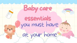 Baby care essentials you must have at your homeamazon babycare onlineshopping [upl. by Elahcar]