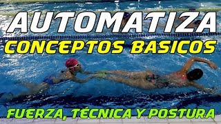 Cómo Perfeccionar Natación a Crol 🏊‍♀️ Fijar Conceptos Básicos 👍 [upl. by Isborne175]