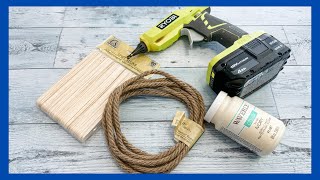 Dollar Tree DIY  Using Craft Sticks  Just 1 Easy Craft [upl. by Avla]